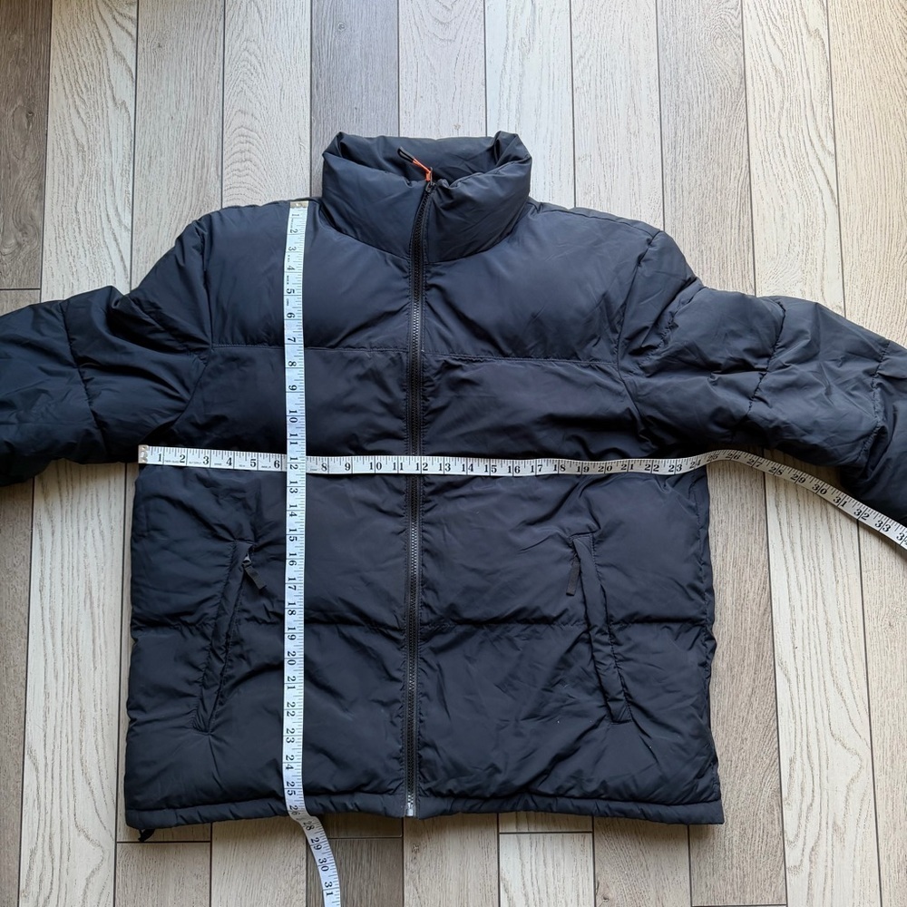 Zara Men's Dark Puffer Jacket - Picture 5 of 6
